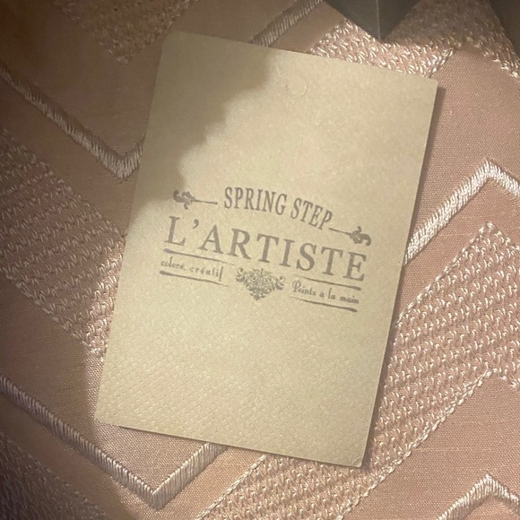 Final Sale 🌹L’Artiste Spring Step Black Embossed Leather Ankle Boots w box - Picture 3 of 11